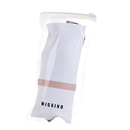 透明拉鏈EVA襪子收納袋定制