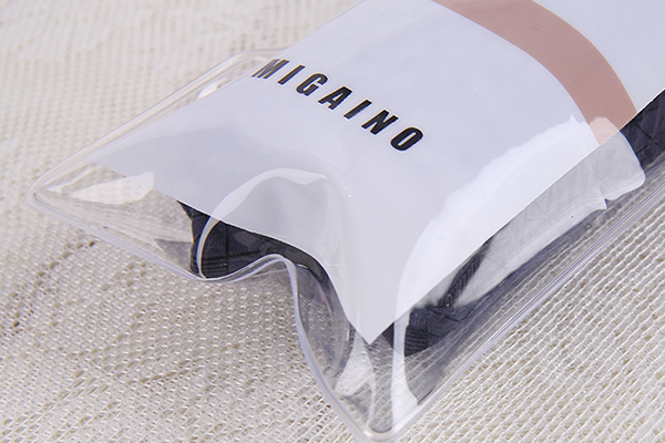 透明拉鏈EVA襪子收納袋