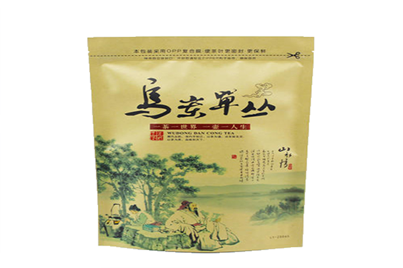 橙色透明pp服裝自粘袋